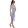 Women's Front Open Nightgown 35 - NG 32027 LBL 3