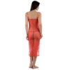 Women's Front Open Nightgown 43 - NG 32027 RD 2