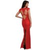 Women's See Through Nightgown 7 - NG 32067 RD 2