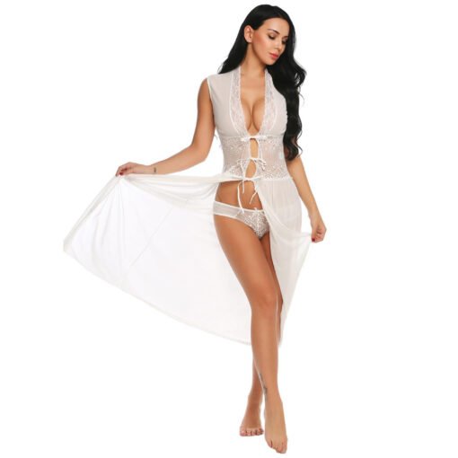 Women's Front Open Nightgown - Image 14