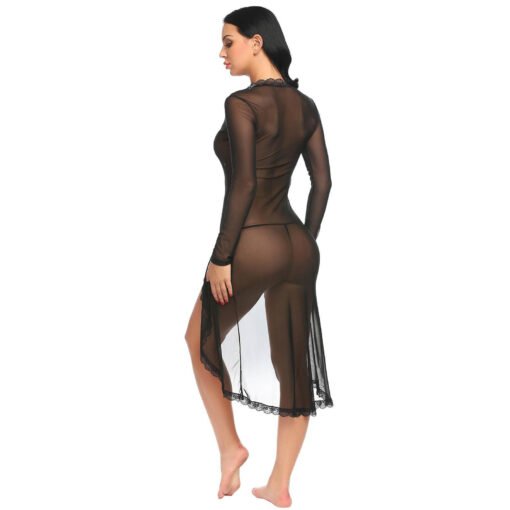 Women's Front Open Nightgown - Image 4