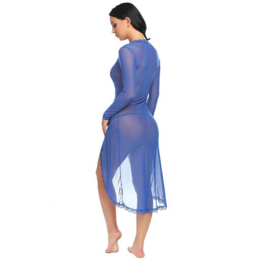 Women's Front Open Nightgown - Image 9