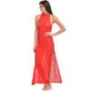 Women's Side Open Nightgown 19 - NG 36655 RD 2
