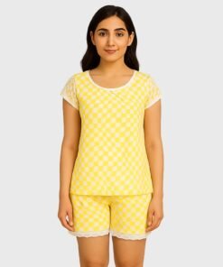 Modal Check Sleepwear for Women