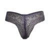 05050-Women's Thong Panty 21 - PN 05050 BK 4