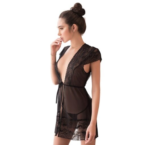 Women's Deep Neck Robes - Image 3