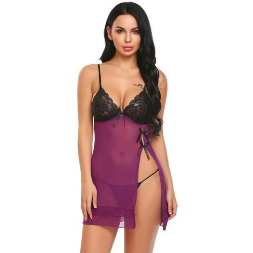 11002- Women's Side Cut Babydoll - Image 6