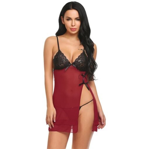 11002- Women's Side Cut Babydoll - Image 4