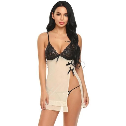 11002- Women's Side Cut Babydoll - Image 3