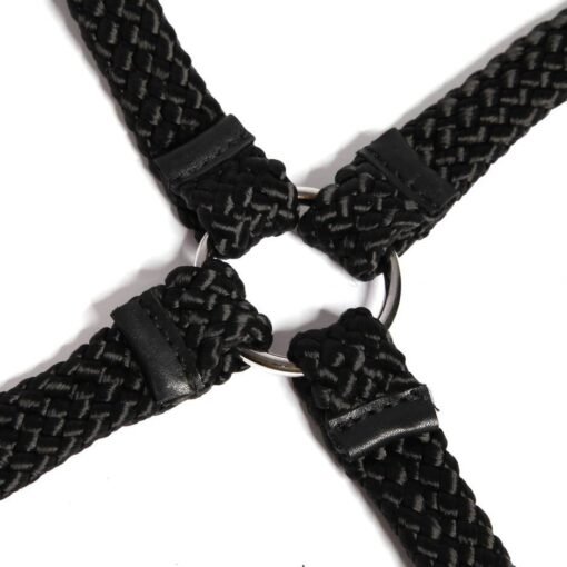 BDSM Hog Tie with inbuilt Handcuffs and Ankle cuffs -01068 - Image 7