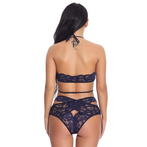 Women Criss Cross Lingerie Set - Image 7