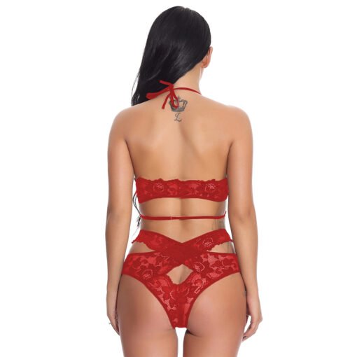 Women Criss Cross Lingerie Set - Image 11