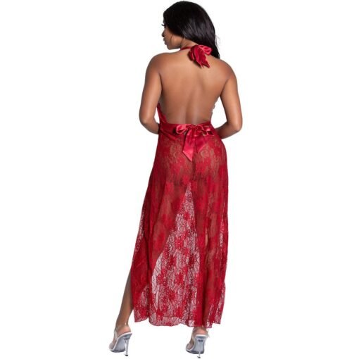 Women's Side Open Nightgown - Image 8