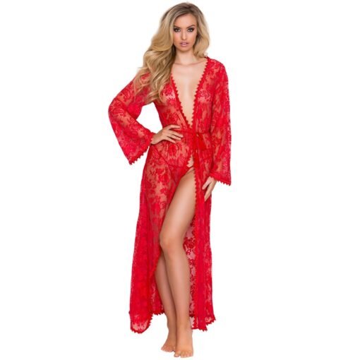 Women's Front Open Nightgown