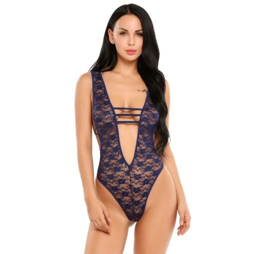 20026- Women's Monokini Teddy - Image 6