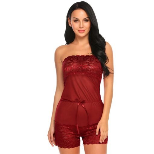 21077- Women's Monokini Teddy - Image 10