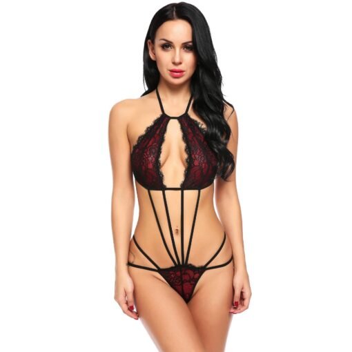 21803- Women's Monokini Teddy - Image 4
