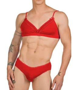 Men's Feminine Lingerie Set