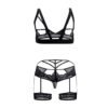 Xdresser Garter Lingerie Set 11 - XD 79023 BK 6