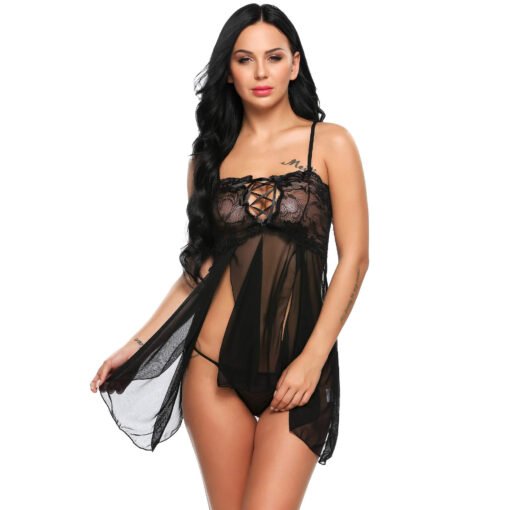 11944- Women's Crisscross Babydoll - Image 3