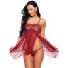 11944- Women's Crisscross Babydoll 47 - BD 11944 MR 4