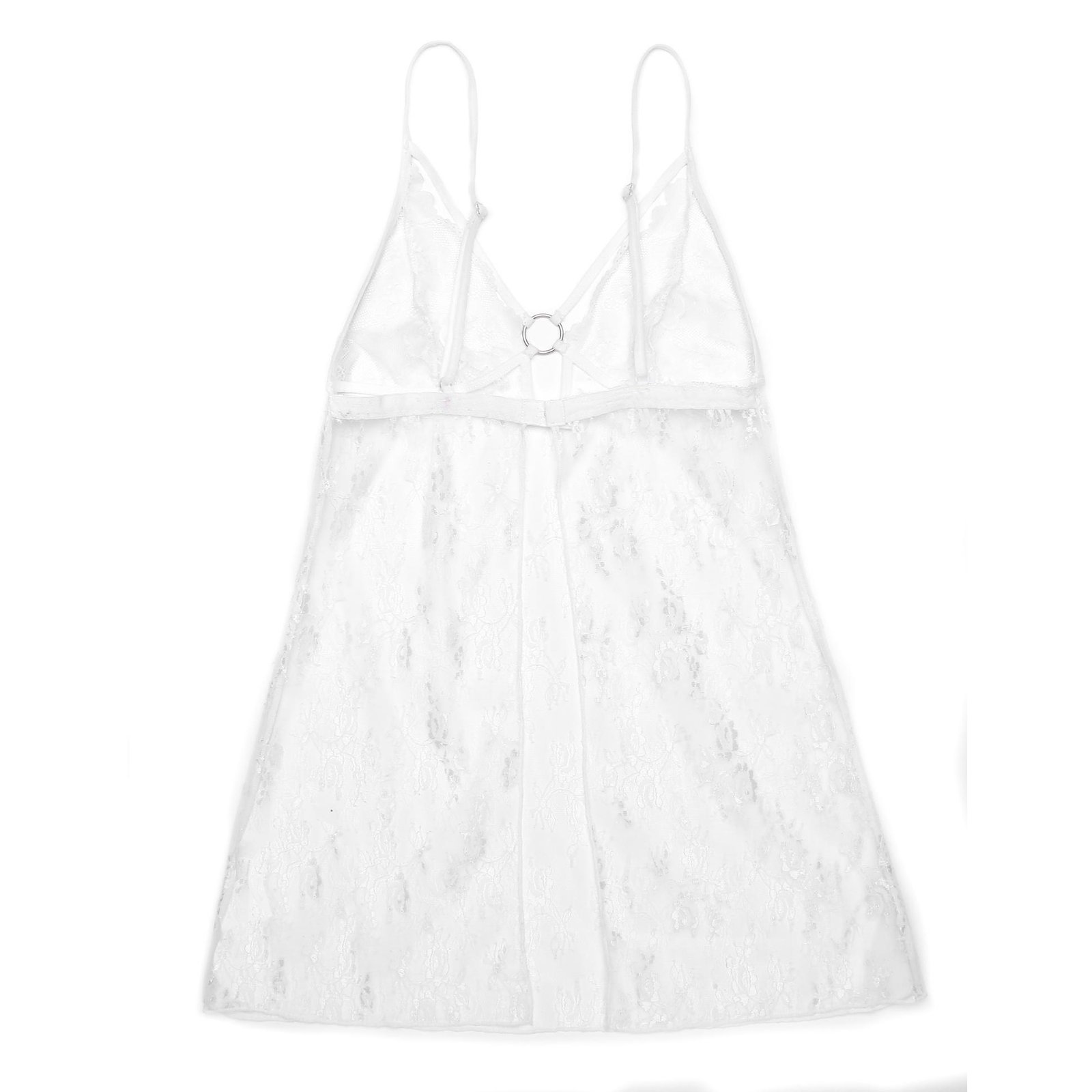 Women's Back Open Babydoll Lingerie -12643 23 Women's Back Open Babydoll Lingerie -12643 - Image 23