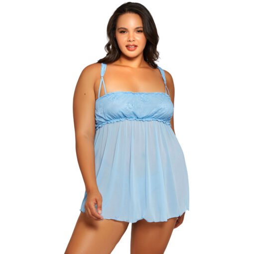 Plus Size Frock Babydoll for women-19025