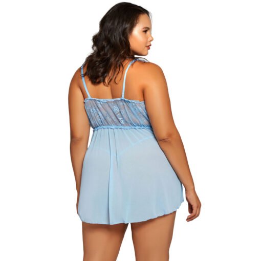 Plus Size Frock Babydoll for women-19025 - Image 4