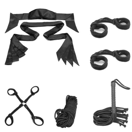 Satin Bondage Kit for Couples - 01201 - Image 5