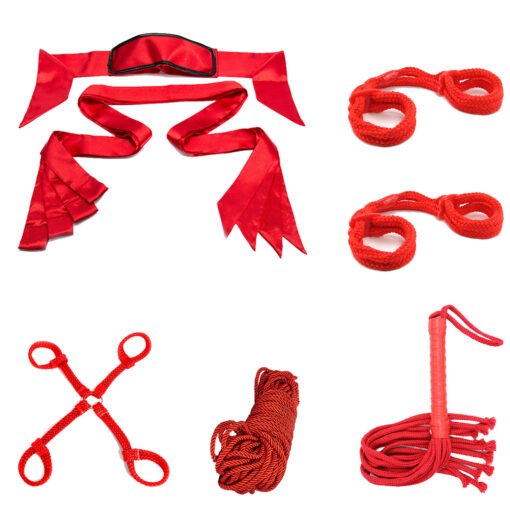 Satin Bondage Kit for Couples - 01201