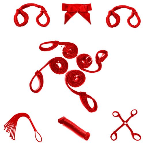 Satin Bondage Kit for Couples - 01201 - Image 7
