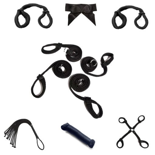 Satin Bondage Kit for Couples - 01201 - Image 8