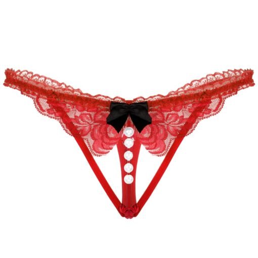 Women's Crotchless Erotic Panty - Image 13