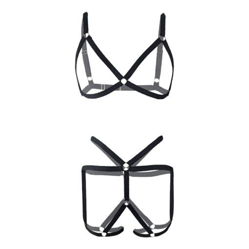 Strappy Bondage Lingerie - Image 4