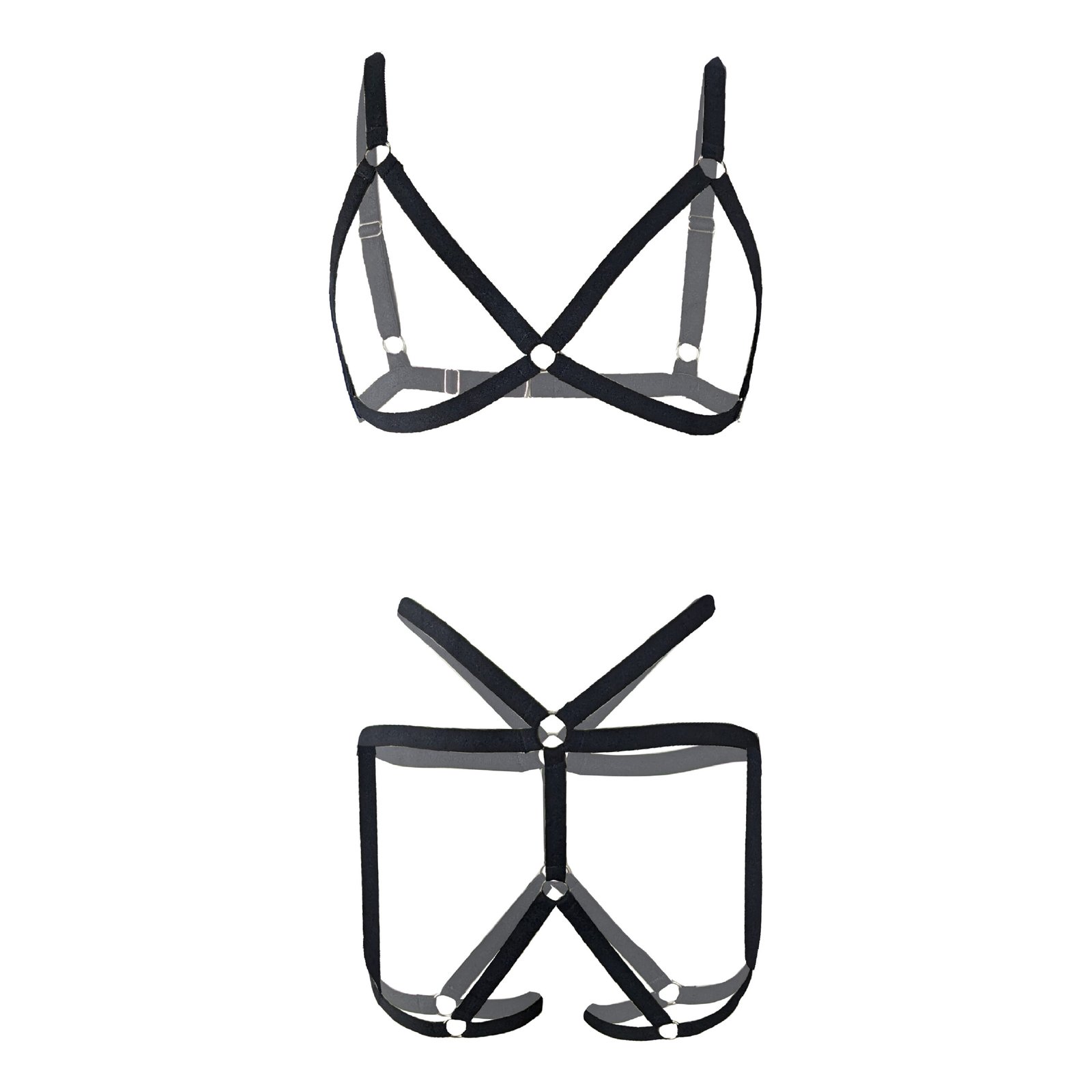 Strappy Bondage Lingerie 4 Strappy Bondage Lingerie - Image 4