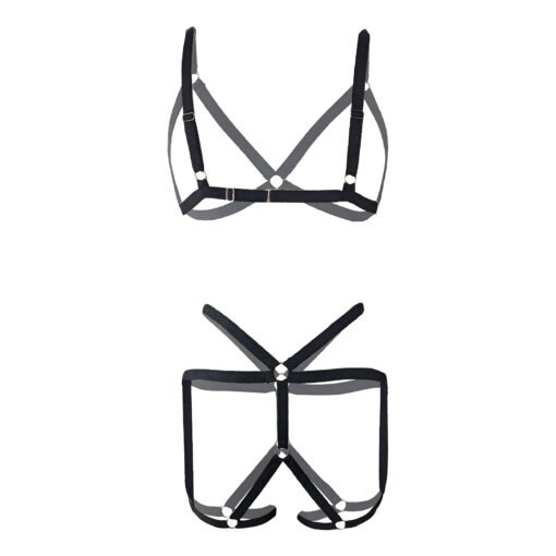 Strappy Bondage Lingerie - Image 5