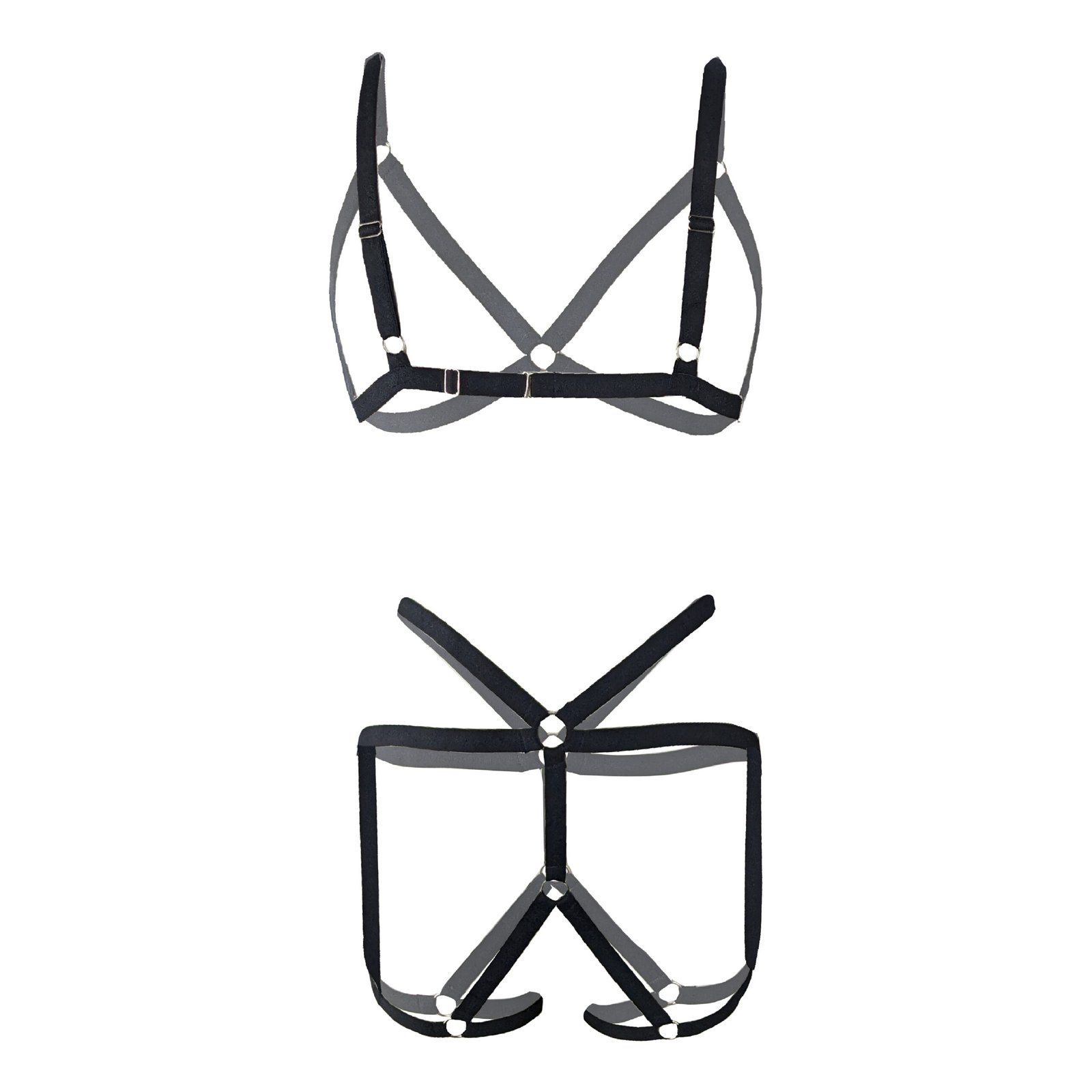 Strappy Bondage Lingerie 5 Strappy Bondage Lingerie - Image 5