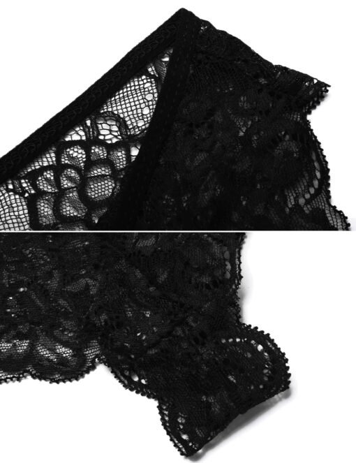 Deep Neck Women Lingerie Set - Image 3