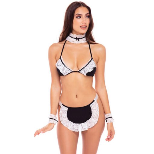 Women's Erotic Maid Roleplay Costume - 00725 - Image 2