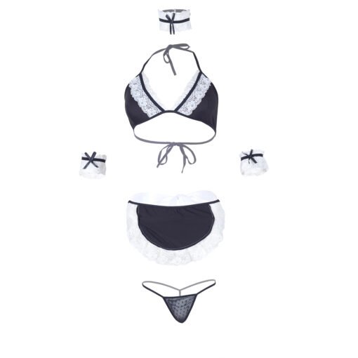 Women's Erotic Maid Roleplay Costume - 00725 - Image 4