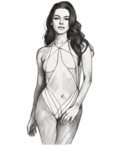Strapped Bondage Teddy Lingerie