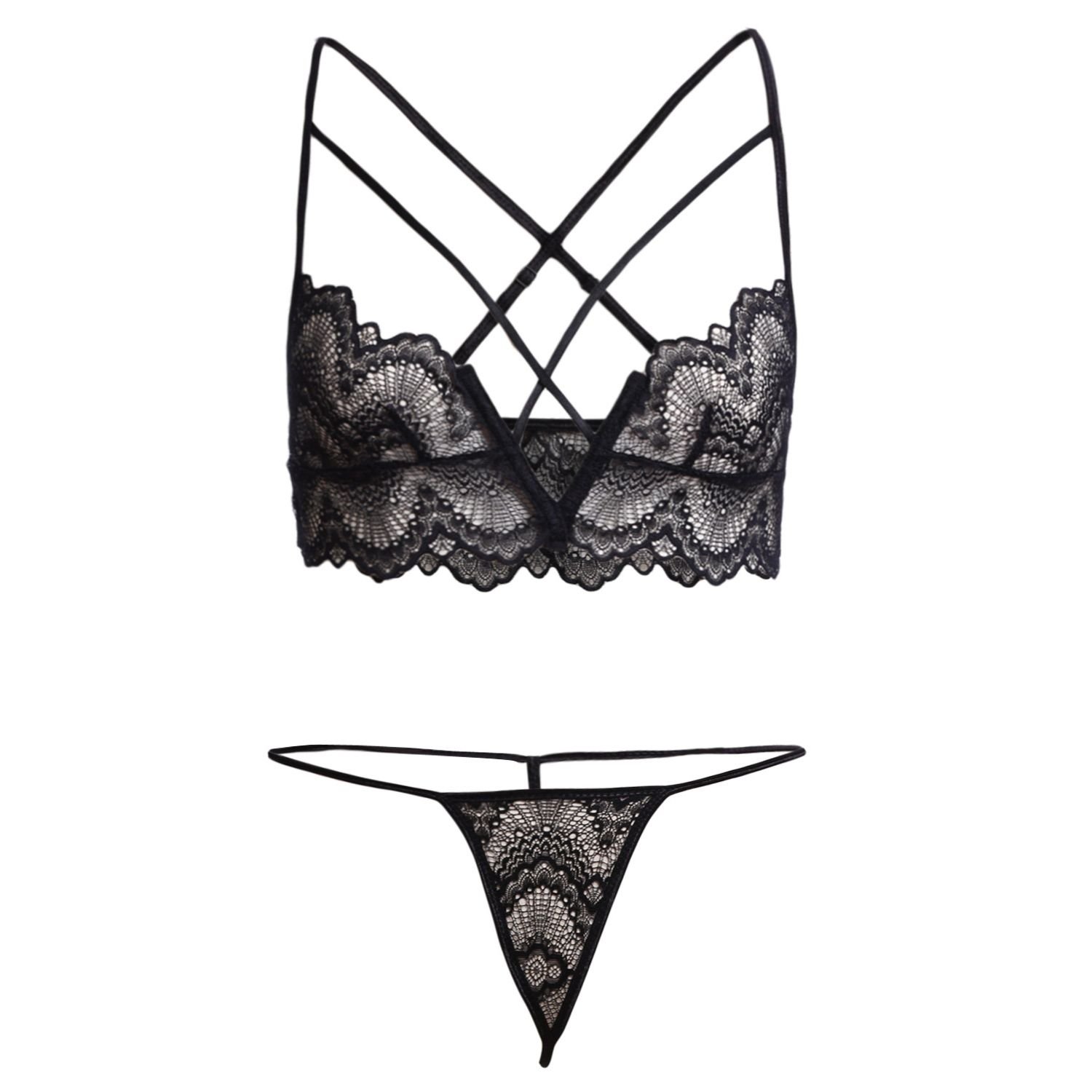 Criss Cross Lingerie Set for Women 4 Criss Cross Lingerie Set for Women - Image 4