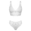 Spaghetti Lingerie Set for Women 33 - LS 06352 WH1