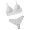Spaghetti Lingerie Set for Women 36 - LS 06352 WH2
