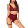 Garter Lingerie Set for Women 20 - LS 06366 MR1