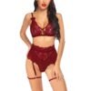 Garter Lingerie Set for Women 22 - LS 06366 MR3