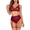 Garter Lingerie Set for Women 23 - LS 06366 MR4