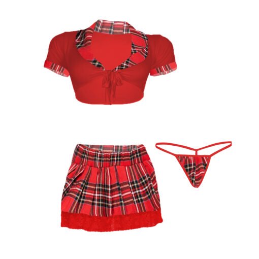 Women's School Girl  Role Play Costume - 00583 - Image 8