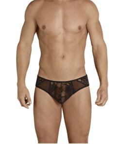 Men's Power Net and Lace fabric Brief Underwear