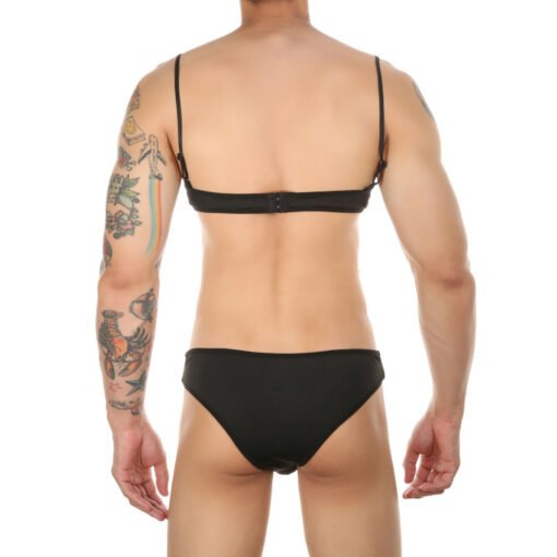 Men Sissy Intimates Bra & Panty Set - Image 9